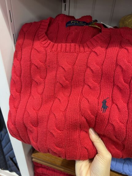 Men's Thick Blue Sweater: Comfortable Fabric | Daily/Office | Great Value Discount - Red, XL