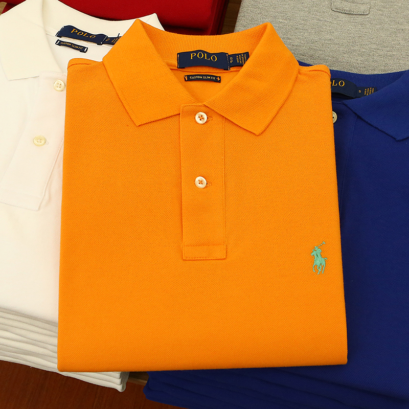 SKU-11-桔色 小马标