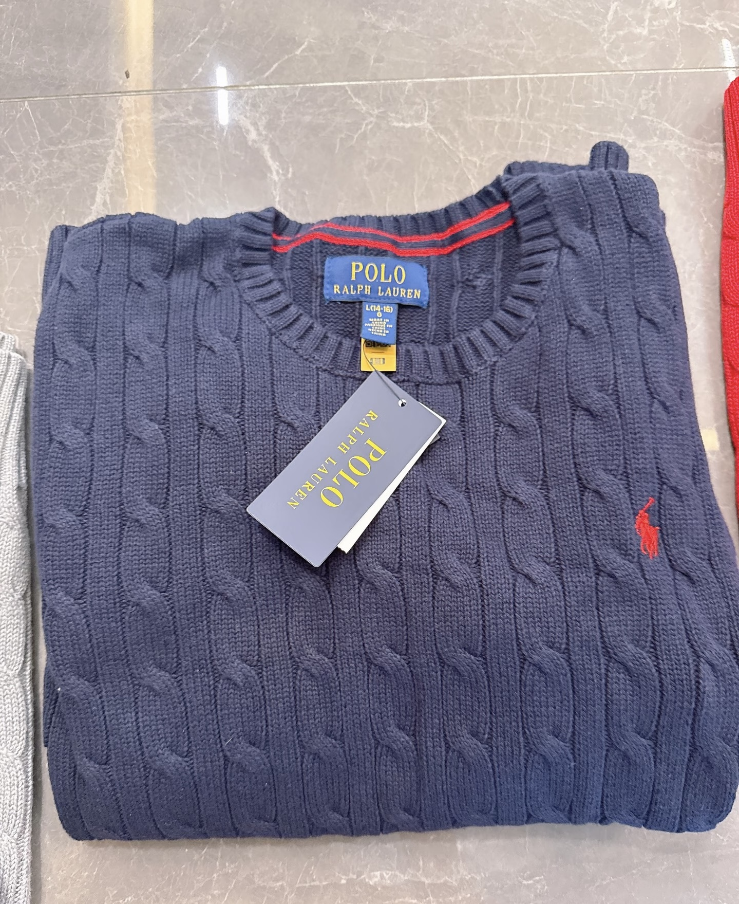 Click to view full screen Brand Black Round Neck: High quality Knitted Knitted | Full Men's Wear | Affordable Price photo review